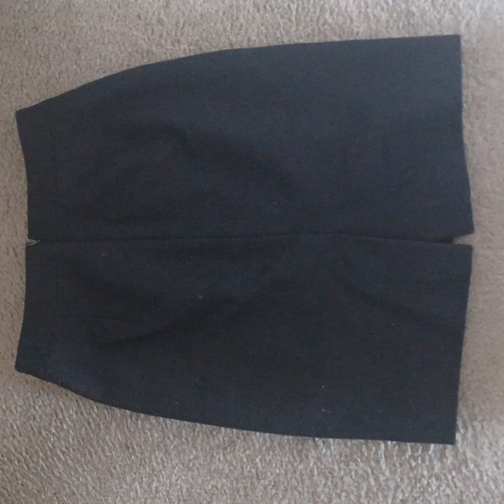 J. Crew Classic Black Pencil Skirt